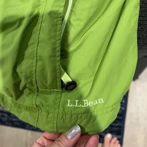 Vintage layered LL Bean fleece and polyester layered jacket.